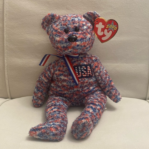 USA beanie baby 2000